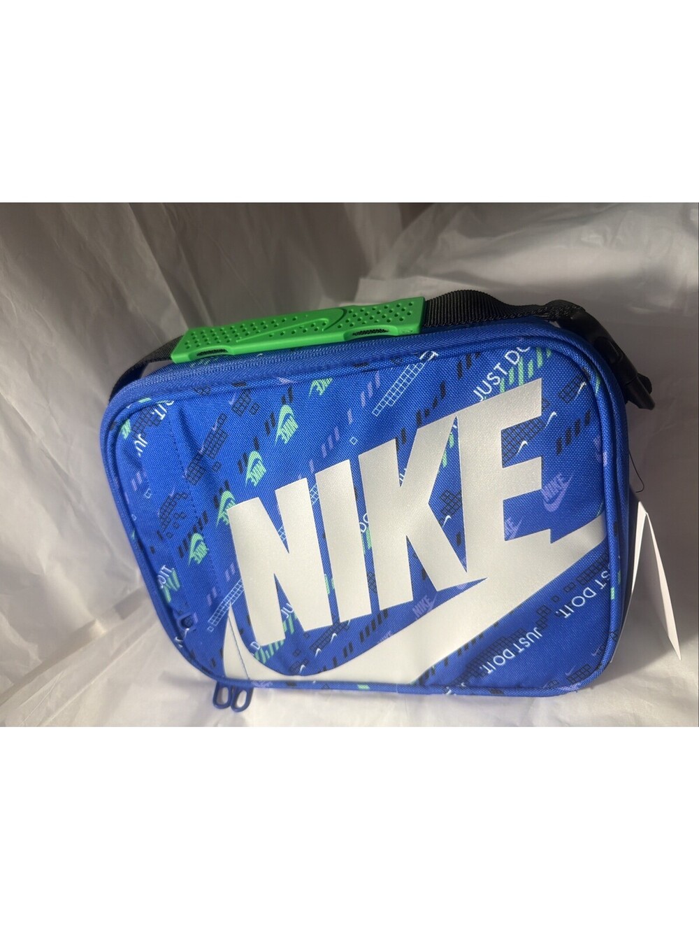 Nike Futura Fuel Pack Lunch Box Game Royal Black Insulated Bag 9A2744-B3D NEW